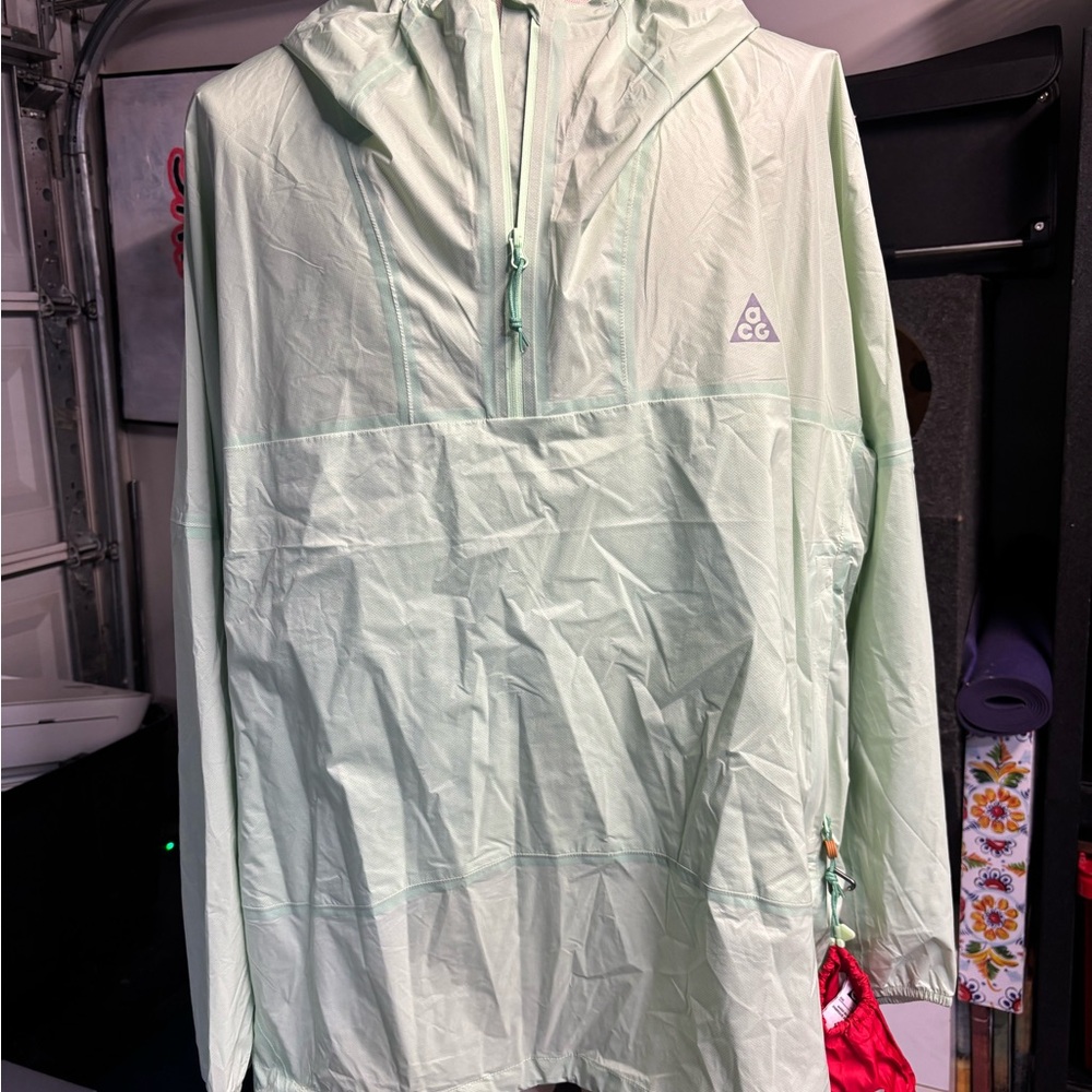 Nike ACG Mint Green Hooded Jacket